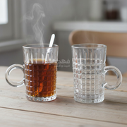 طقم كاسة شاي/12 زجاج سادة مربعات 202511/2