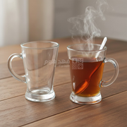 طقم/6 كاسات شاي مع كعب 175 مل 0373