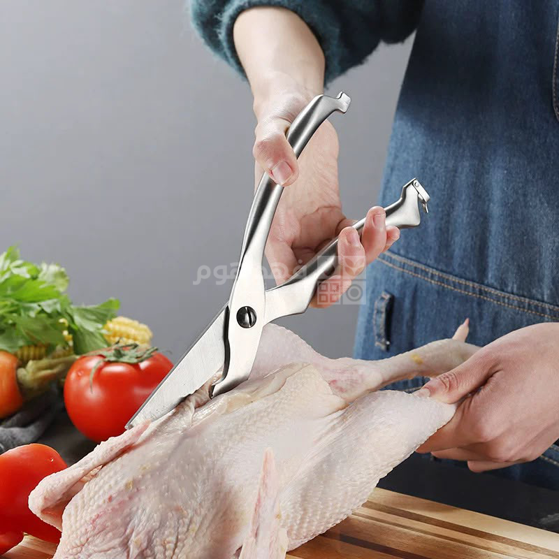 مقص مطبخ ستانلس عريض 51/11