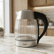سخان ماء زجاج شفاف محزز 1.8 لتر HHB1803