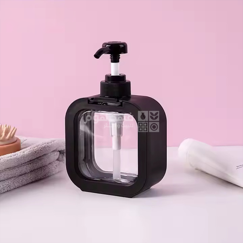 علبة صابون سائل شفاف صغير 300 مل