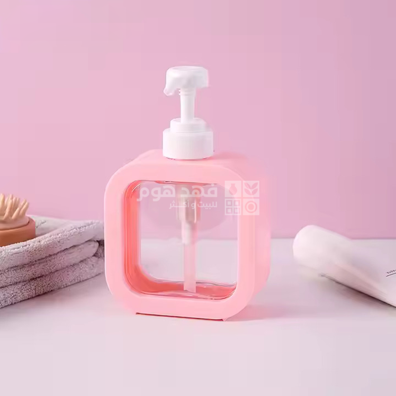 علبة صابون سائل شفاف صغير 300 مل