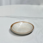 صحن صوص ميلامين مدور بيج 10 سم 028487