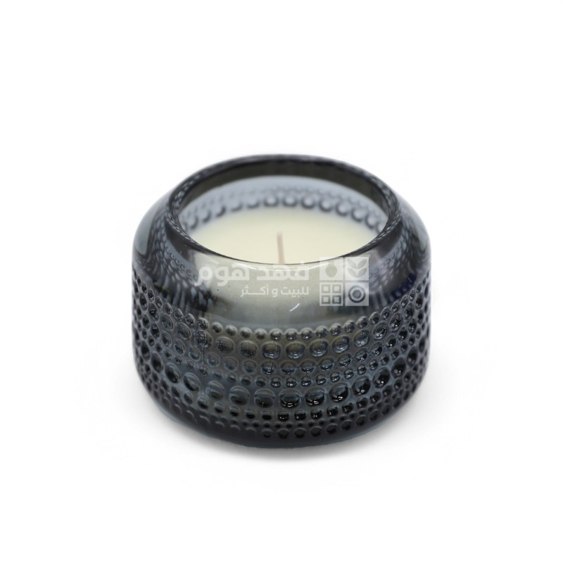 شمعة علبة زجاج ديكور 8*6 سم X20\10