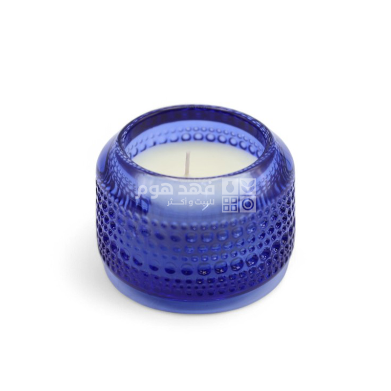 شمعة علبة زجاج ديكور 8*6 سم X20\10