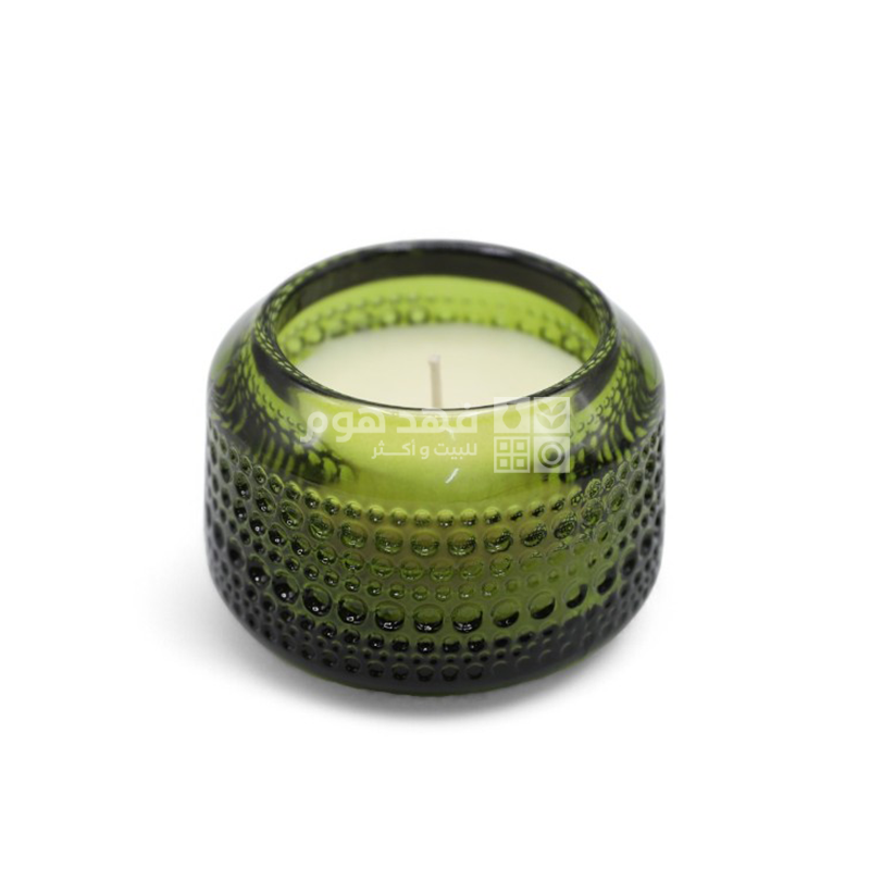 شمعة علبة زجاج ديكور 8*6 سم X20\10