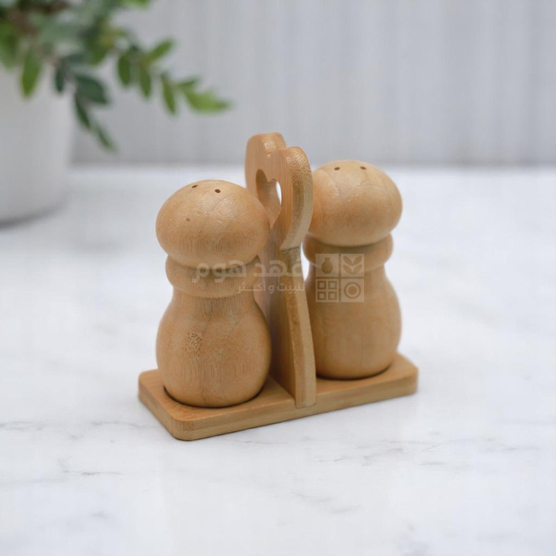 طقم/2 ممالح خشب بامبو