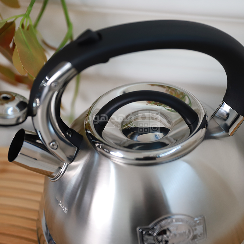 ابريق شاي ستانلس ثقيل 3 لتر صفيرة vicalina