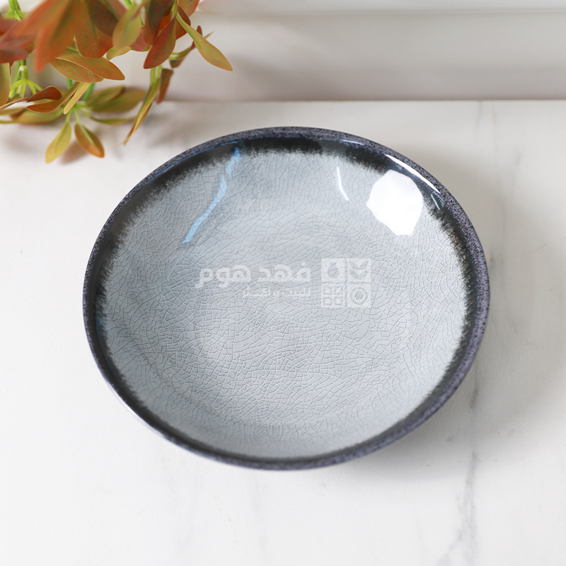 صحن ميلامين مجوّر مدور سكني 23 سم 032064