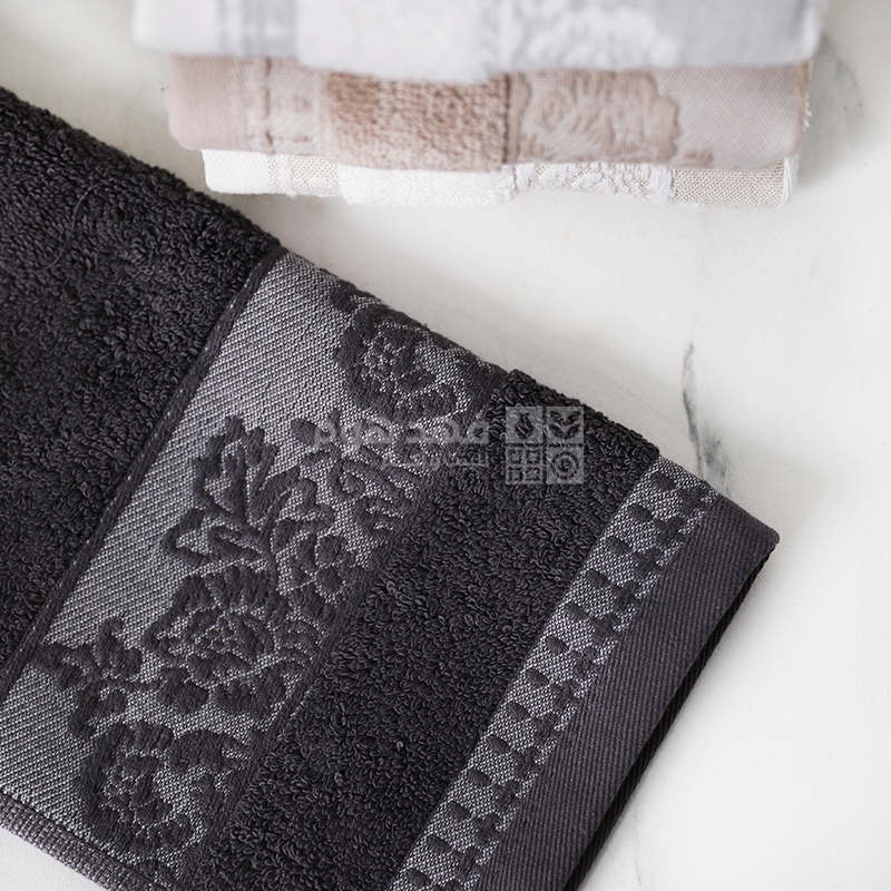 بشكير قطن 100% 30*50 سم LUXURY ROCOCCO