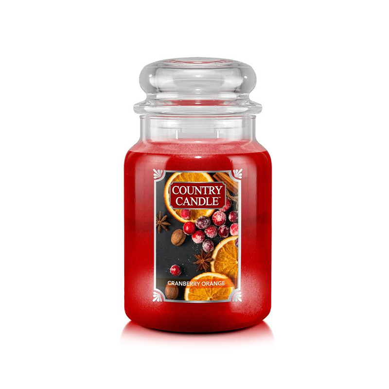 شمعة 737غم CRANBERRY ORANGE