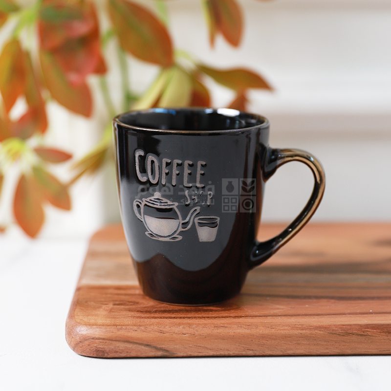 طقم 12 ماغ بورسلان coffee shop