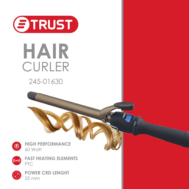 لفاف شعر (كيرلي) سيراميك ديجيتال 60 واط