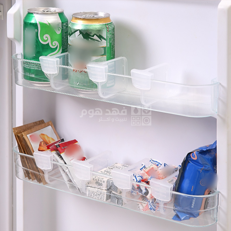 طقم/5 قطع تنظيم رف ثلاجة
