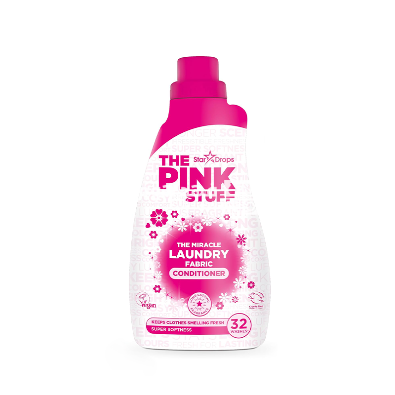 منعم غسيل للملابس البيضاء و الملونة 960مل THE PINK STUFF