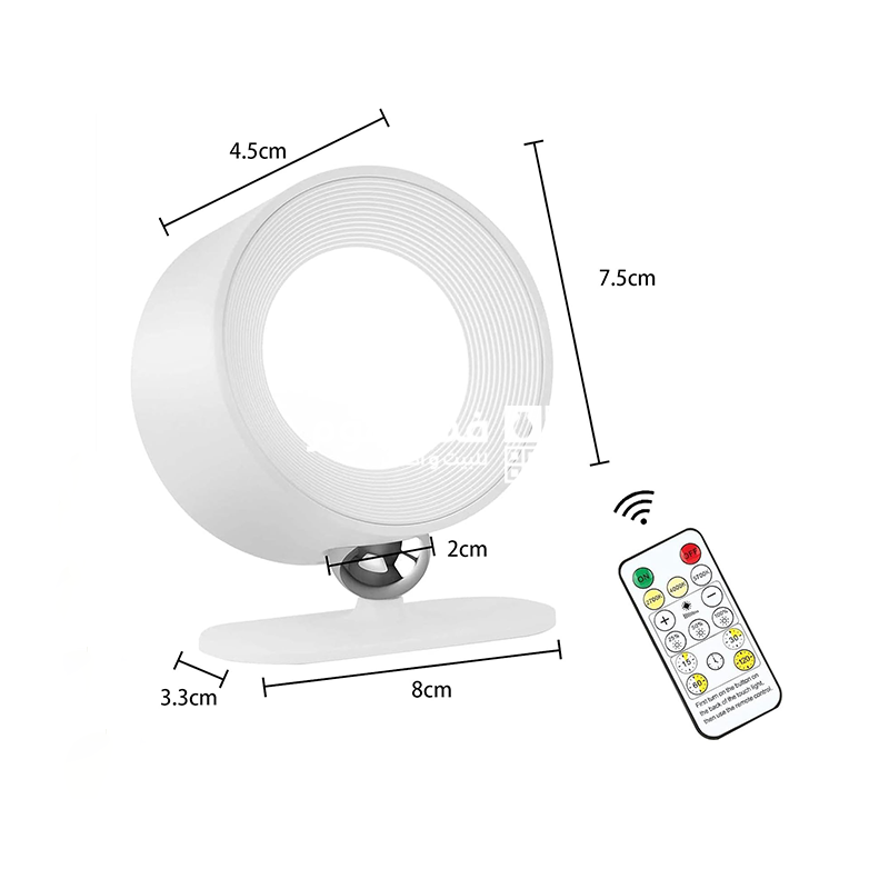 كشاف USB مع ريموت E6/2