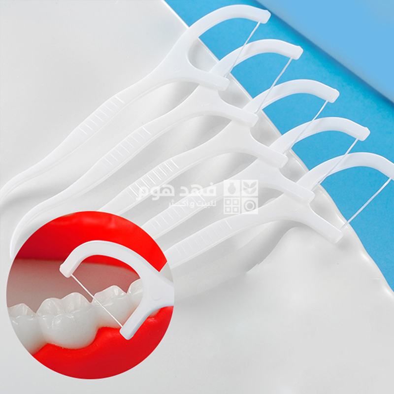 علبة نكاشات اسنان خيط عدد 100 / Q26/122