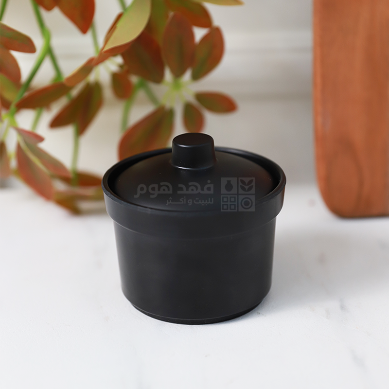سكرية ميلامين اسود 10*9 سم Q26/176