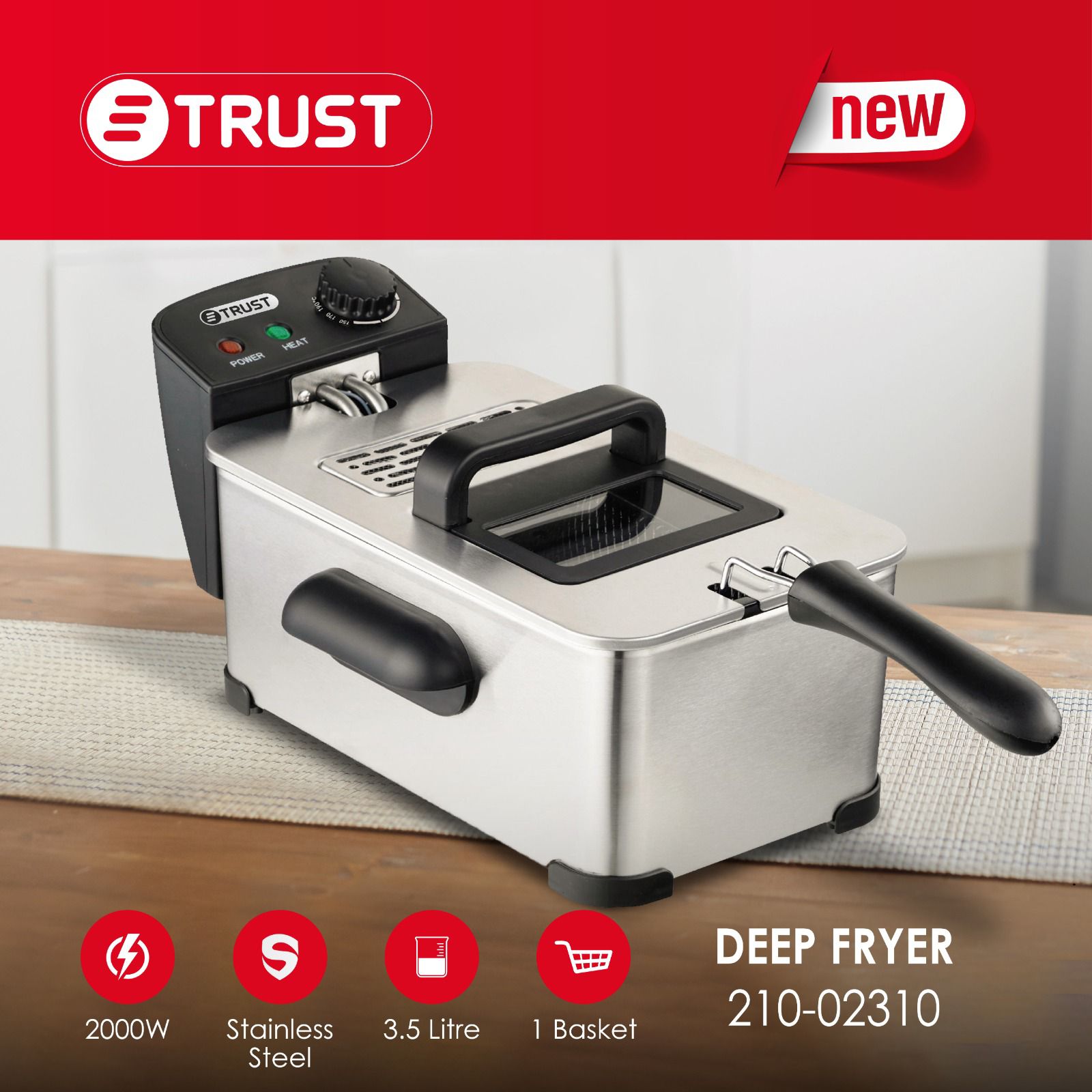 2000W شبسر كهربائي مفرد