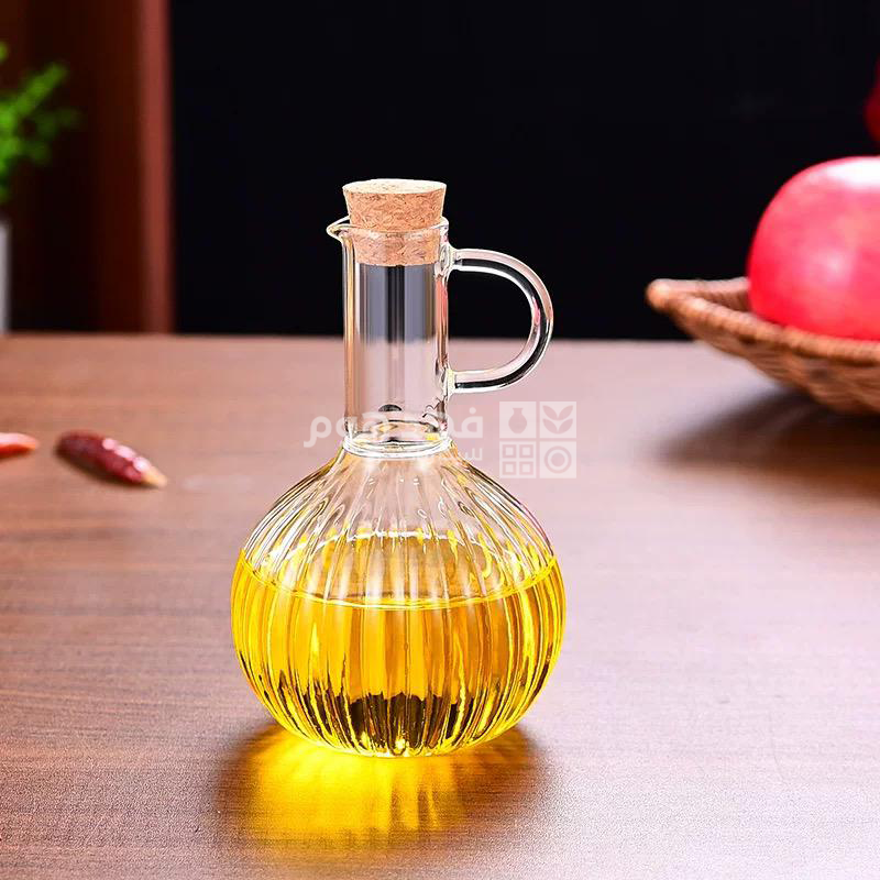 ابريق زيت غطاء فلين 17 سم Q17/77