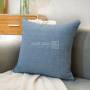 وجه قرنة خيش سادة ازرق Q28/5