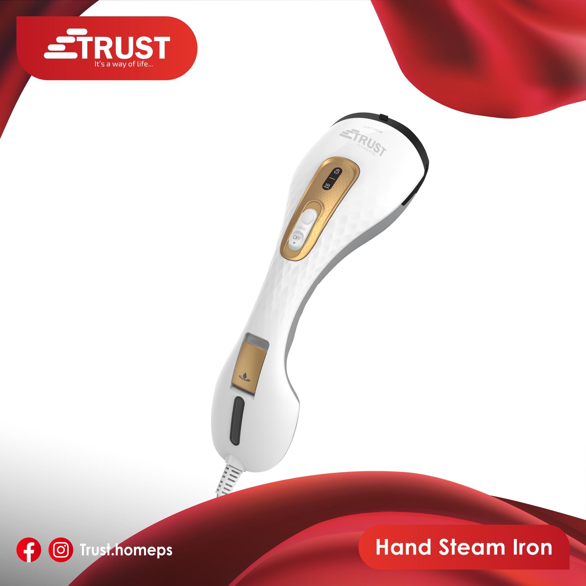 1300W مكوى بخار يدوي