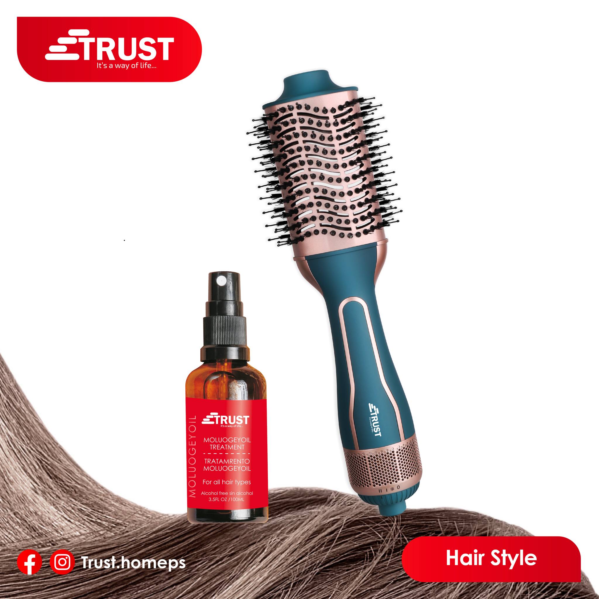 فرشاة شعر حرارية