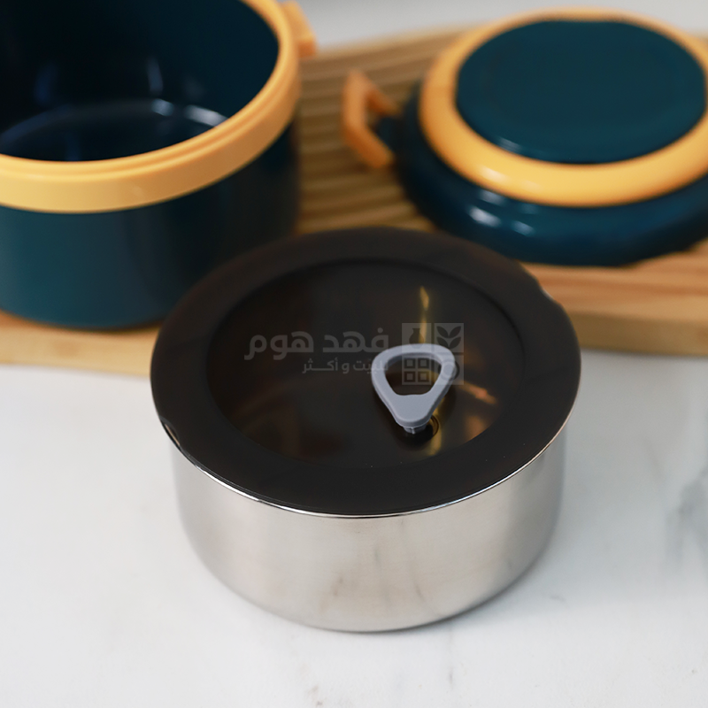 سفرطاس بلاستك ملون داخل ستانلس ستيل 1105