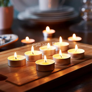 بكيت/50 شمعة ابيض عادي E21-10