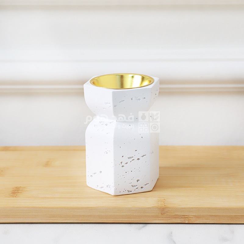 مبخرة بخور سداسي مخصر 6*8.5 سم Q9/12