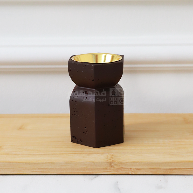 مبخرة بخور سداسي مخصر 6*8.5 سم Q9/12