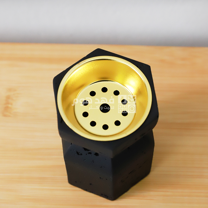 مبخرة بخور سداسي مخصر 6*8.5 سم Q9/12