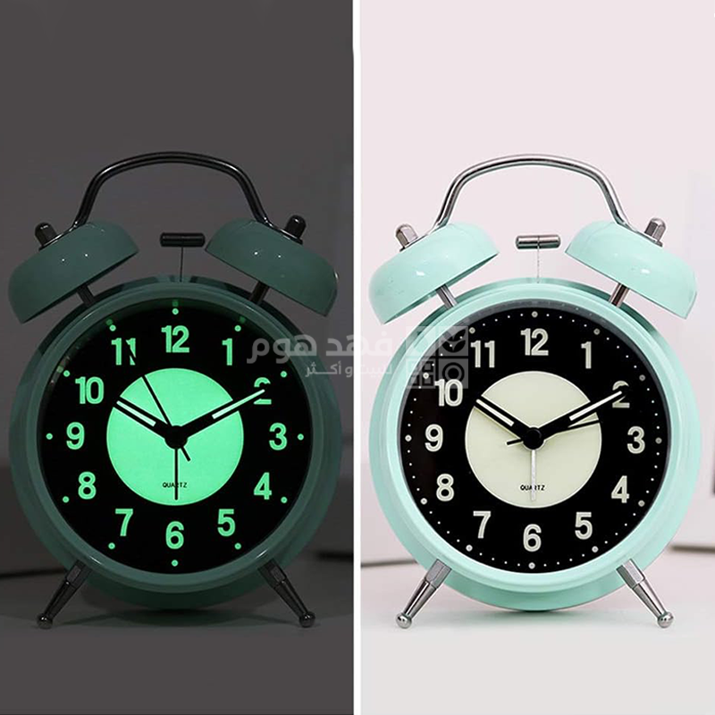 ساعة منبه معدن 13سم
