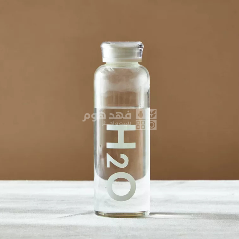 زجاجة ماء شفاف ابيض 750 مل / YDB03-04