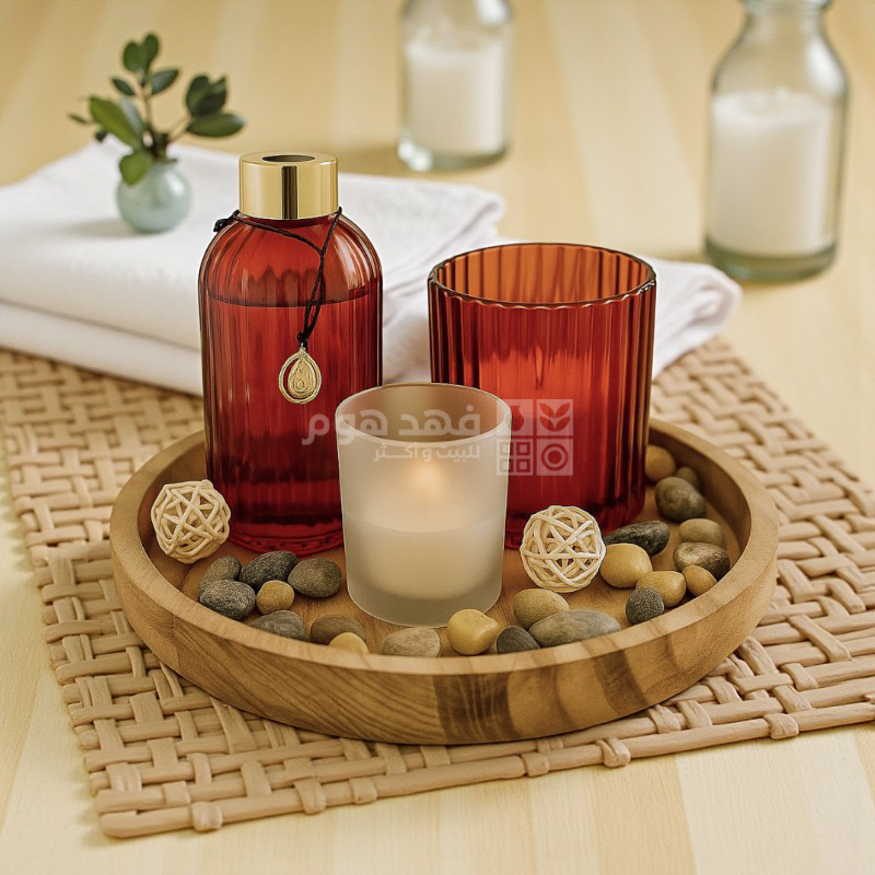 طقم معطر جو دفسيوزر مع شمع وصينية SA425-42