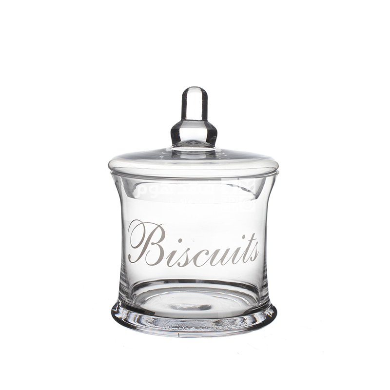مضيفة زجاج 19سم Biscuits / CB-53